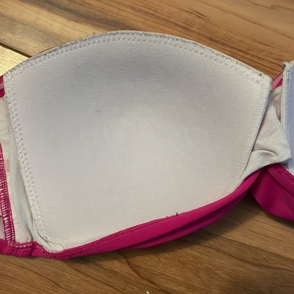 Seafolly Australia Pink Strapless Bikini Top - Picture 6 of 7